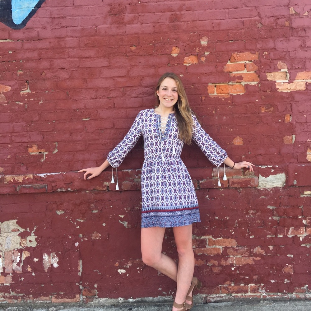 Patterned dress